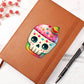 Cute Halloween Sticker 074 - Vegan Leather Journal