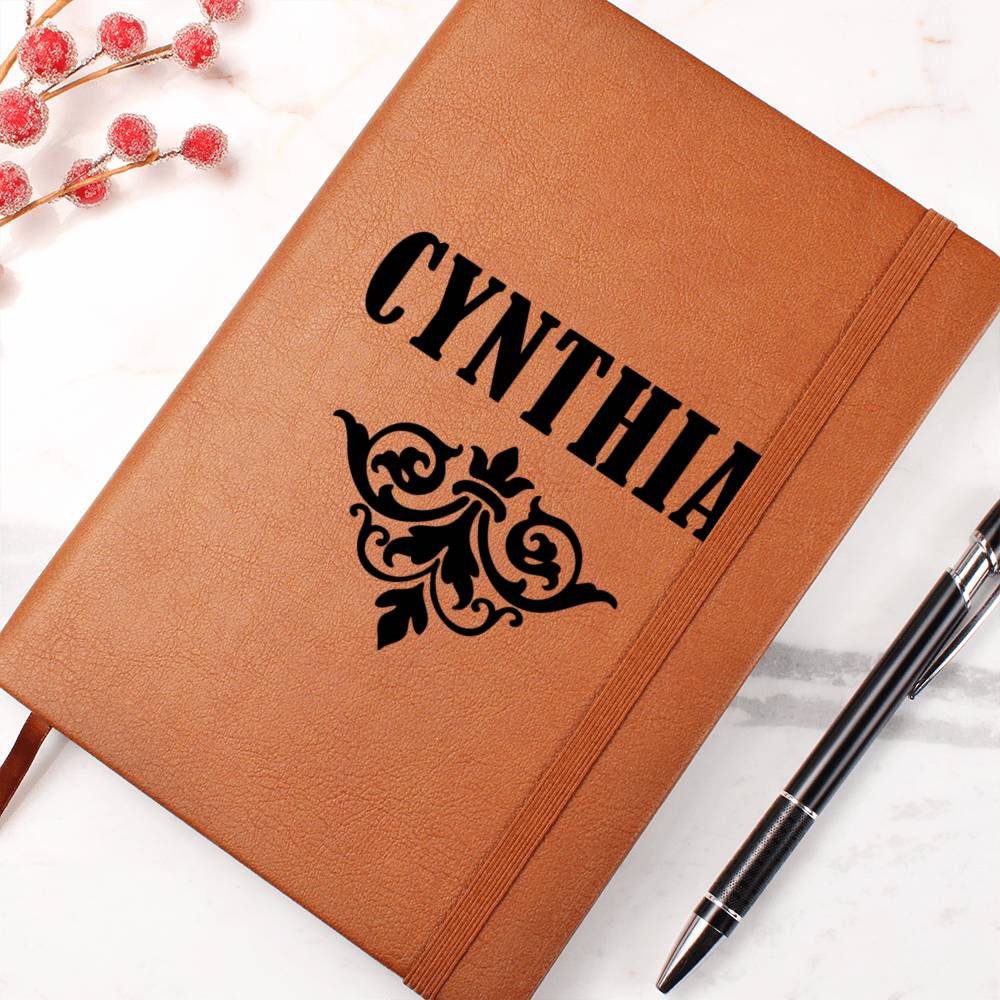 Cynthia v01 - Vegan Leather Journal