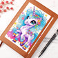 Cute Unicorn 037 - Vegan Leather Journal
