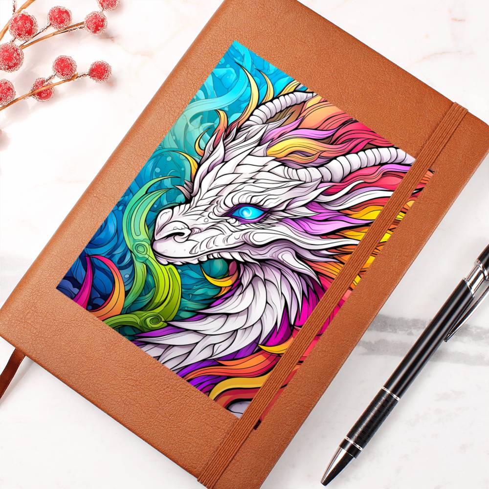 Majestic Dragon 019 - Vegan Leather Journal