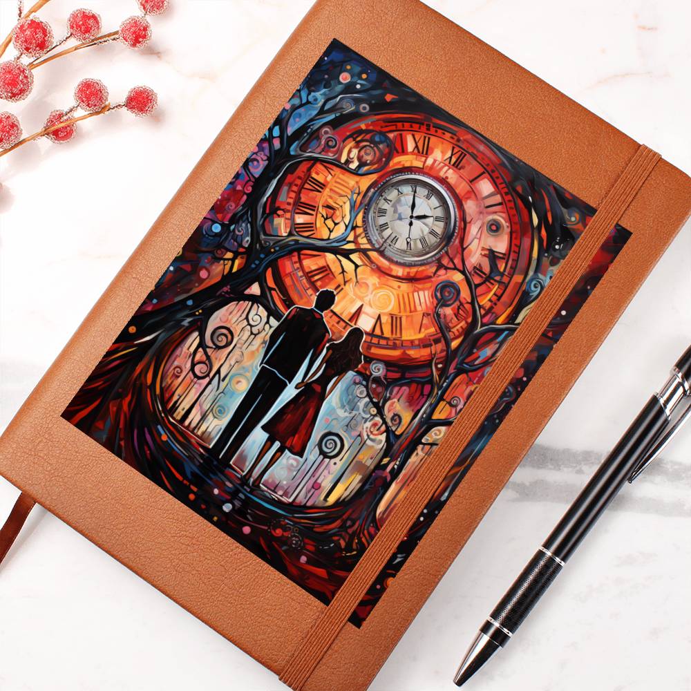 Valentine's Day Art 287 - Vegan Leather Journal
