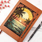 Minimalist BOHO Art 013 - Vegan Leather Journal