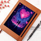 Valentine's Day Art 273 - Vegan Leather Journal