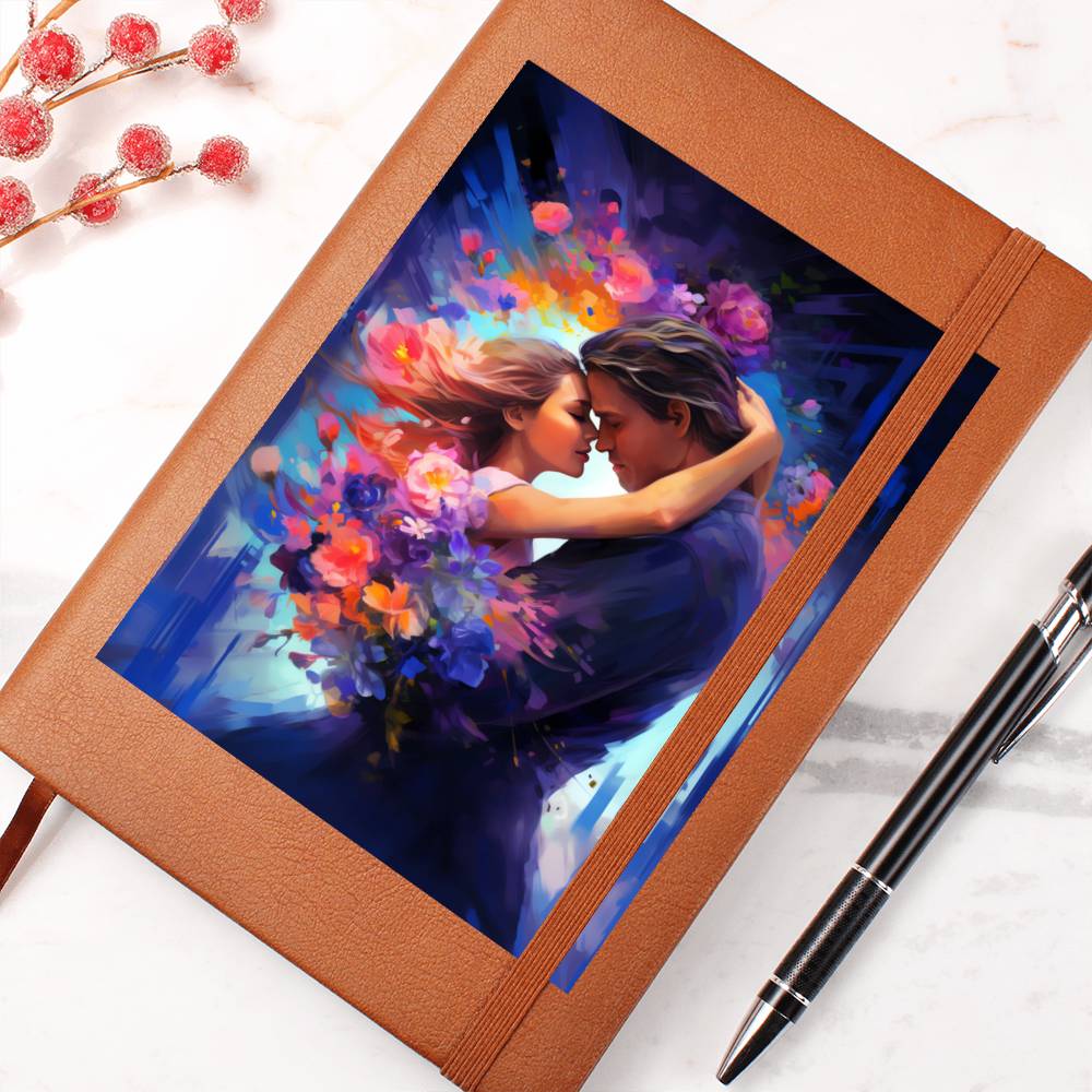 Valentine's Day Art 046 - Vegan Leather Journal