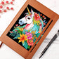 Cute Unicorn 017 - Vegan Leather Journal