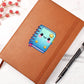 Cute Back to School Sticker 105 - Vegan Leather Journal
