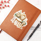 Luxury Wedding Decor Sticker 007 - Vegan Leather Journal