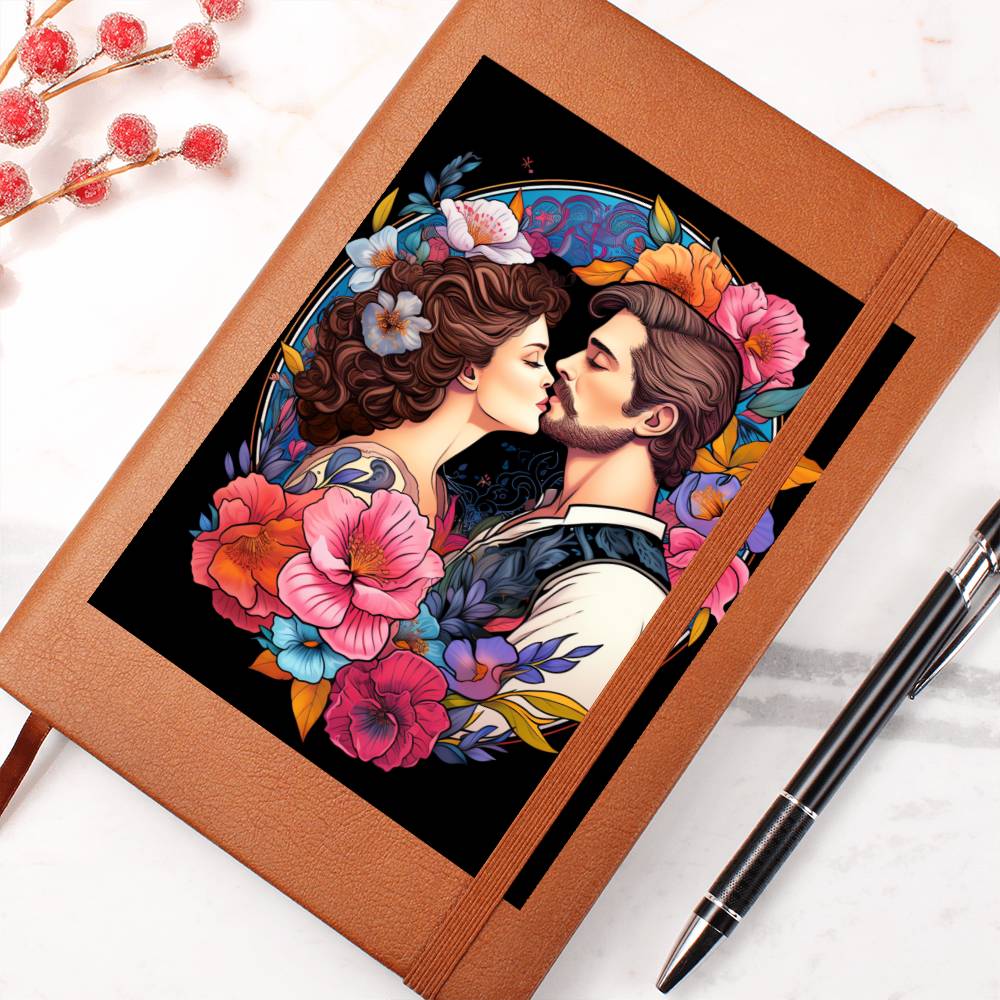 Valentine's Day Art 370 - Vegan Leather Journal