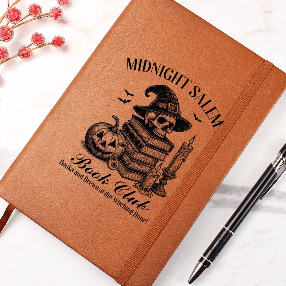 Halloween Witch Club 3 - Vegan Leather Journal