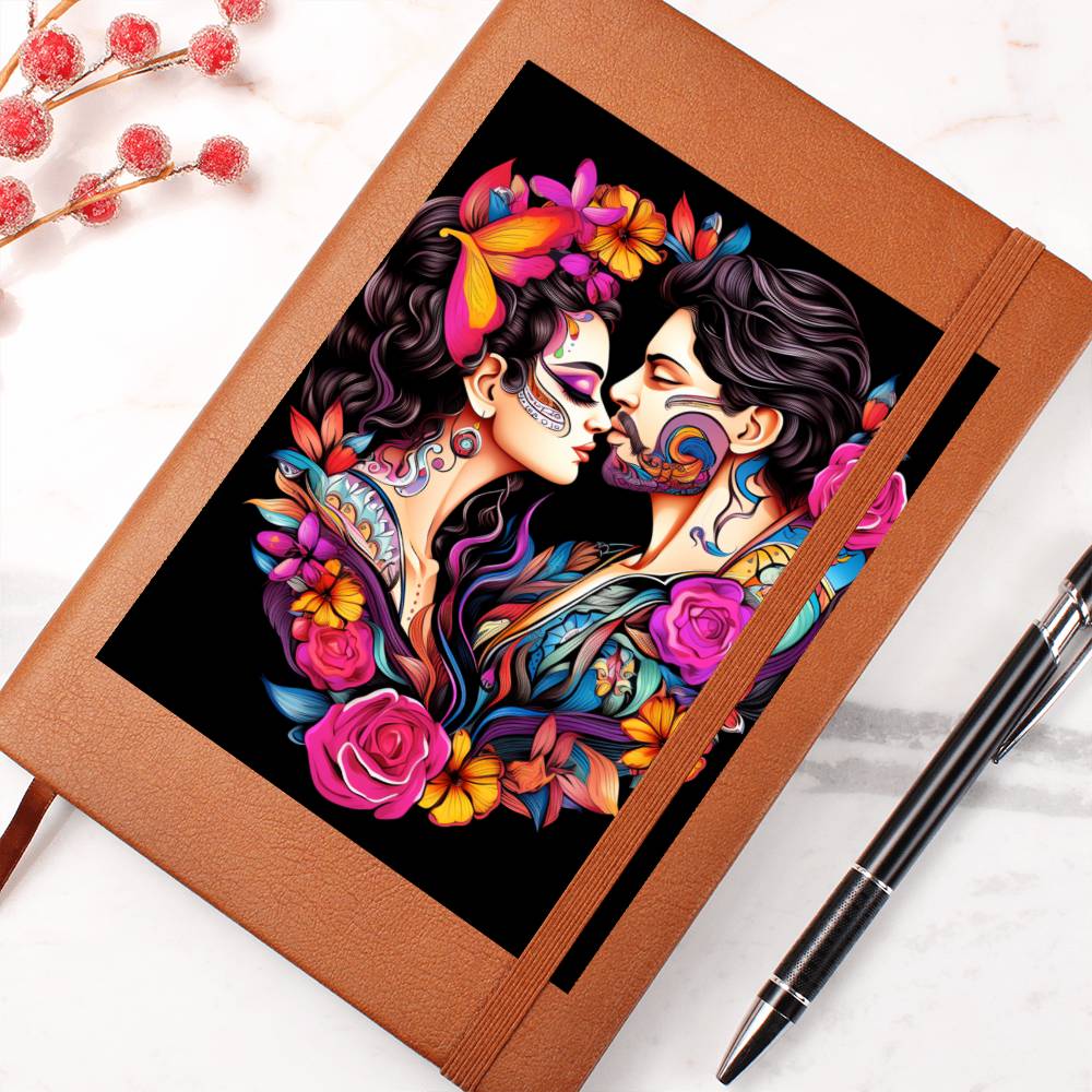 Valentine's Day Art 166 - Vegan Leather Journal