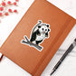 Cute Opossum sticker 108 - Vegan Leather Journal