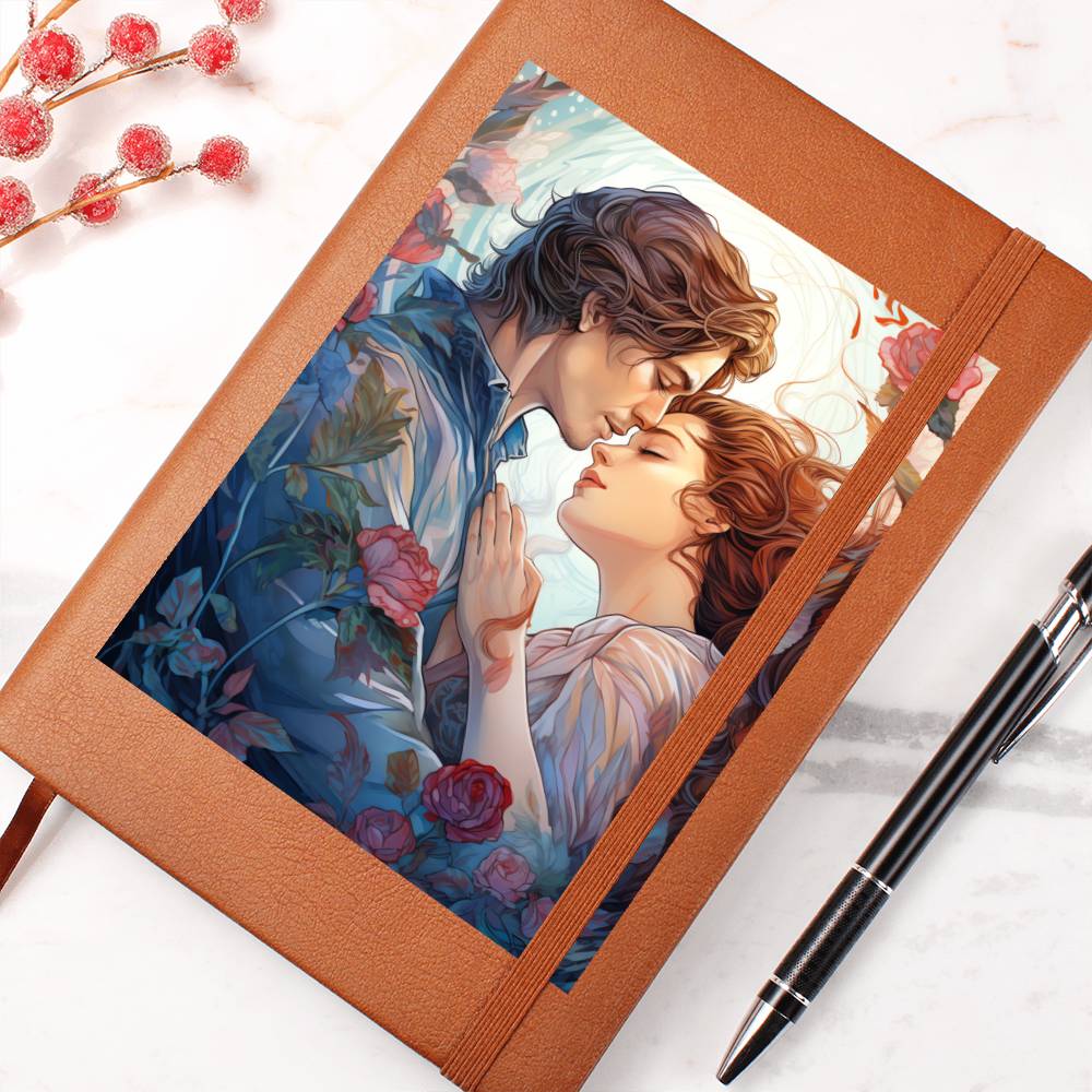 Valentine's Day Art 279 - Vegan Leather Journal