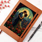 Valentine's Day Art 039 - Vegan Leather Journal