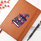 Cute Halloween Sticker 090 - Vegan Leather Journal
