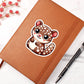Cute Quoll sticker 137 - Vegan Leather Journal