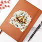 Luxury Wedding Decor Sticker 029 - Vegan Leather Journal