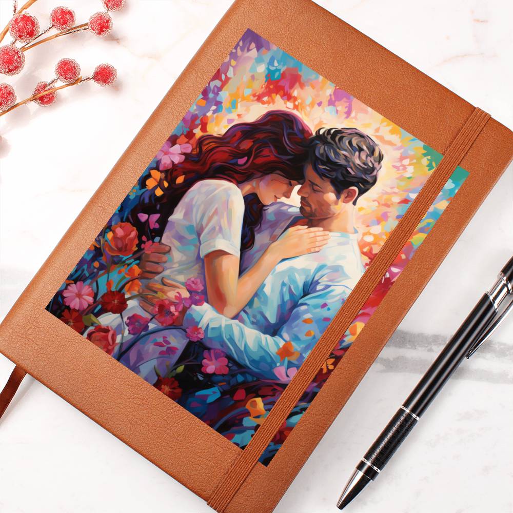 Valentine's Day Art 428 - Vegan Leather Journal
