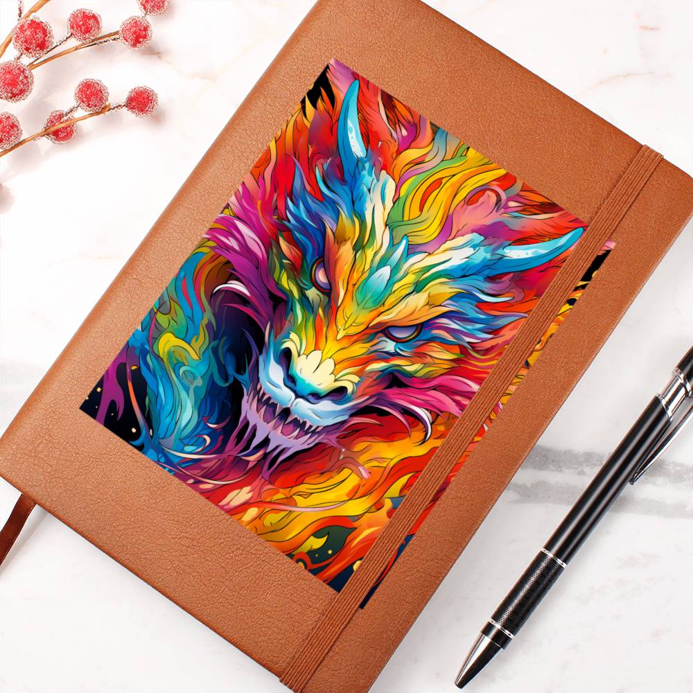 Majestic Dragon 020 - Vegan Leather Journal