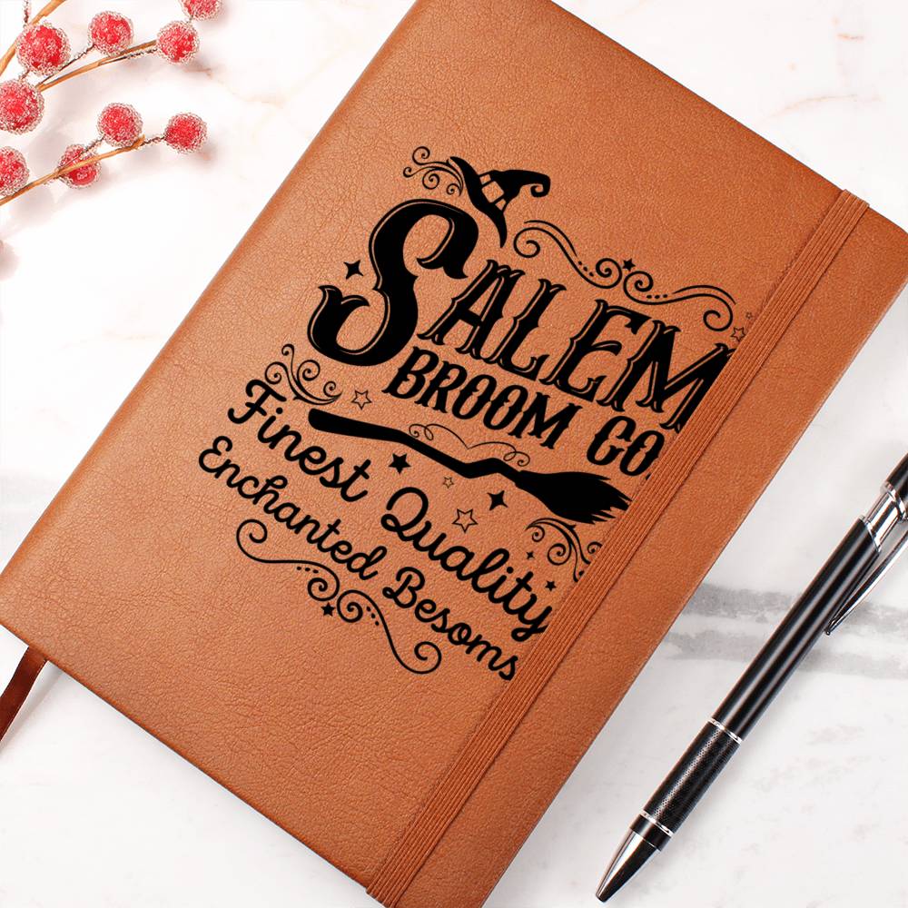 Vintage Halloween Signs 26 - Vegan Leather Journal