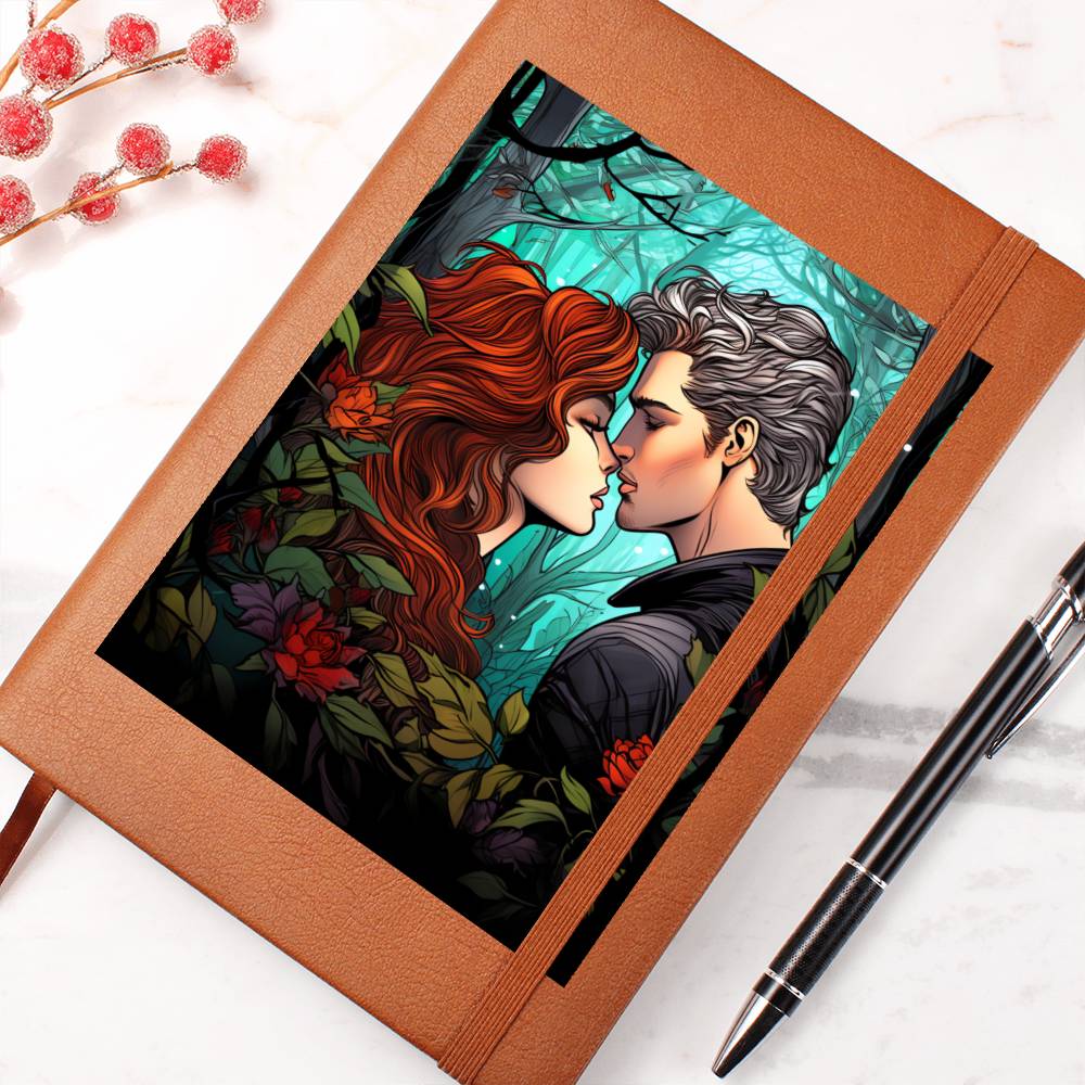 Valentine's Day Art 430 - Vegan Leather Journal