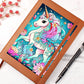Cute Unicorn 056 - Vegan Leather Journal
