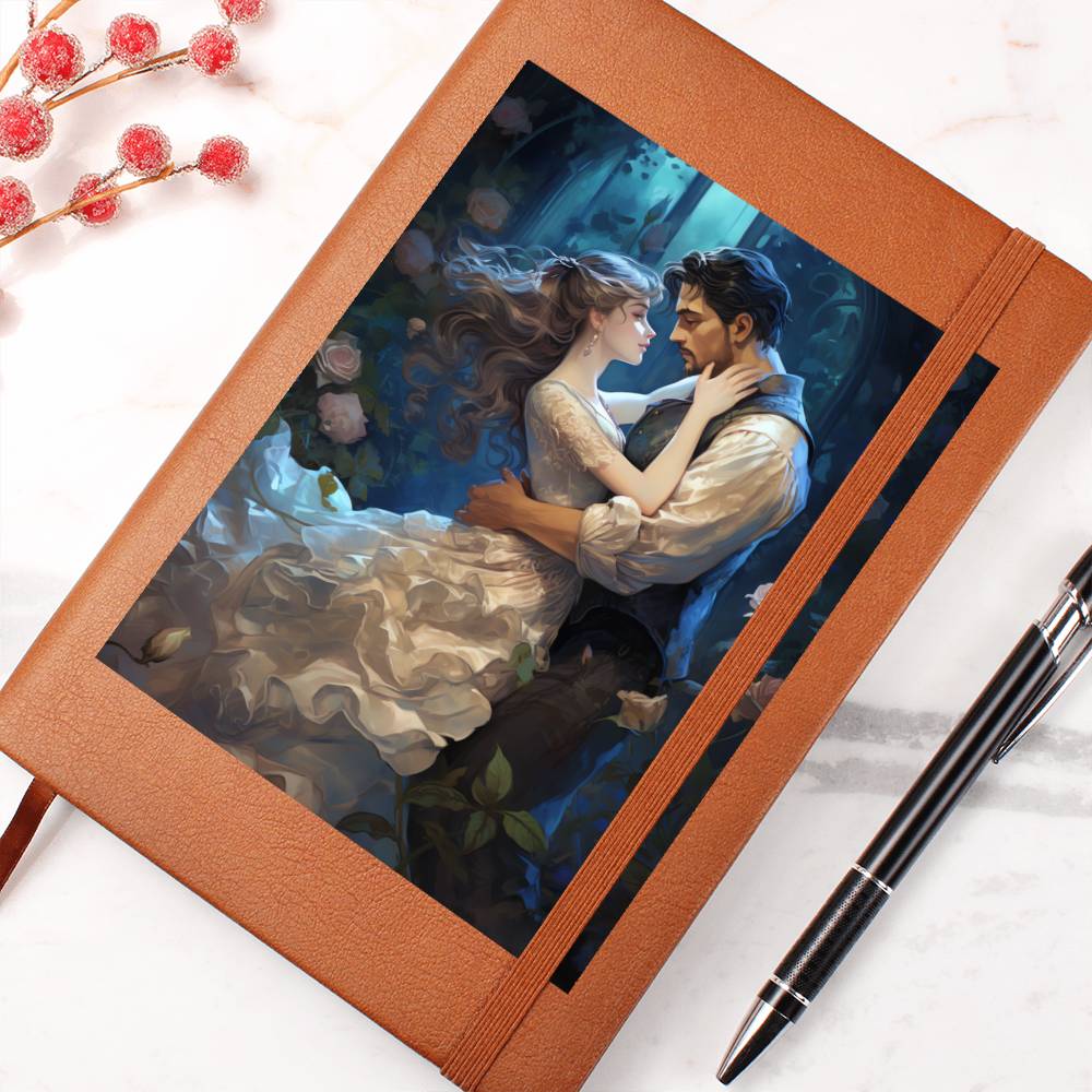 Valentine's Day Art 372 - Vegan Leather Journal