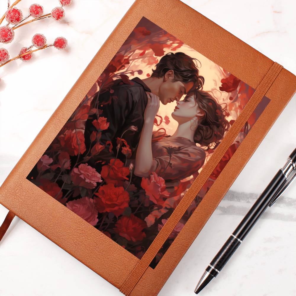 Valentine's Day Art 342 - Vegan Leather Journal