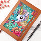 Cute Unicorn 031 - Vegan Leather Journal