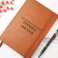 World's Greatest Poodle Owner - Vegan Leather Journal