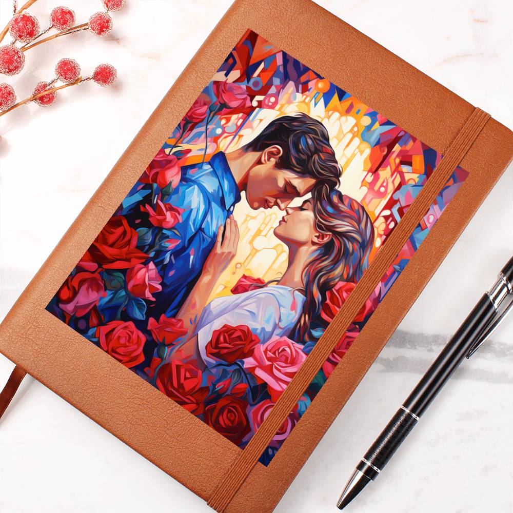 Valentine's Day Art 400 - Vegan Leather Journal