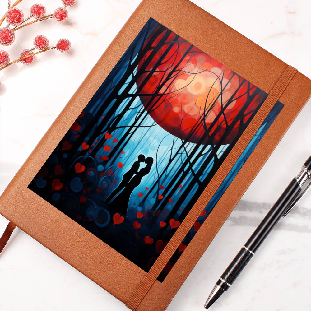 Valentine's Day Art 288 - Vegan Leather Journal