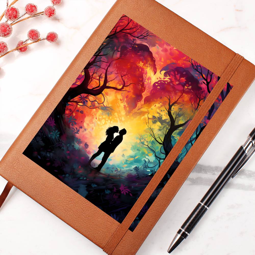 Valentine's Day Art 367 - Vegan Leather Journal