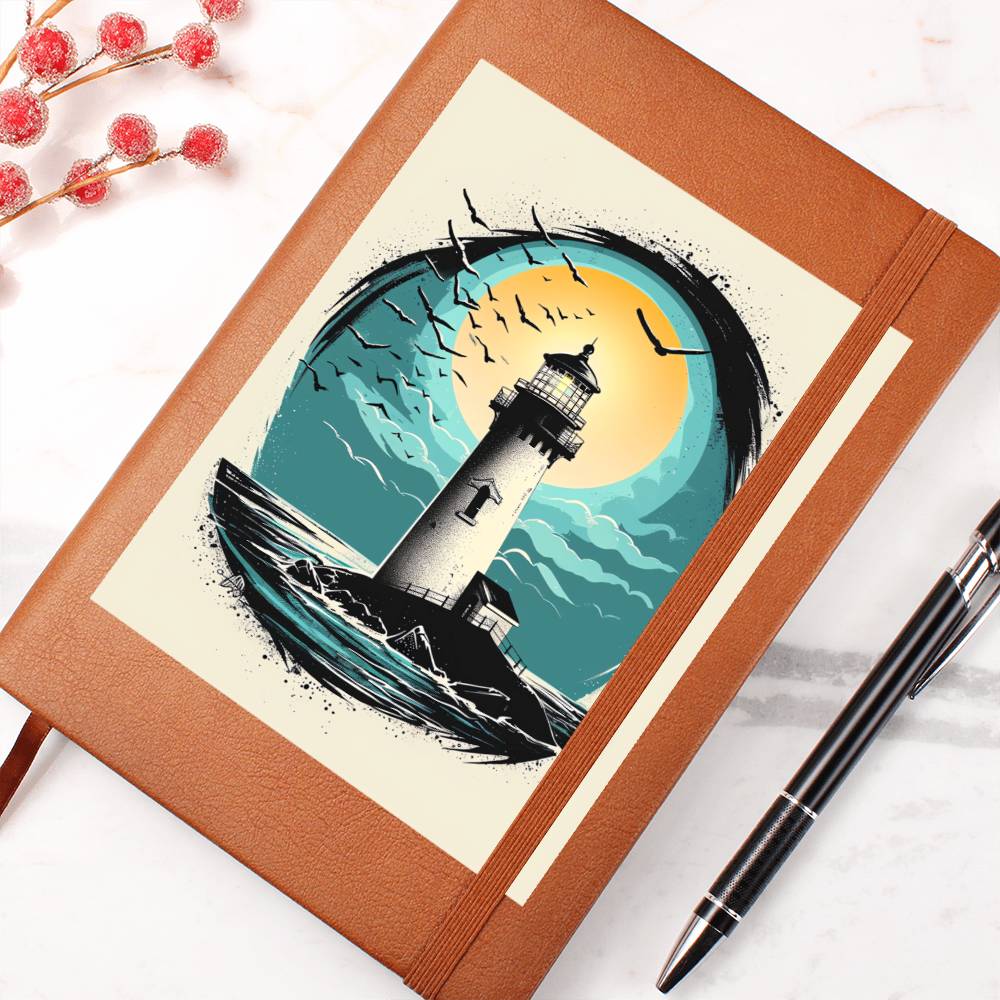 Minimalist BOHO Art 070 - Vegan Leather Journal