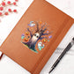 Cute Halloween Sticker 085 - Vegan Leather Journal