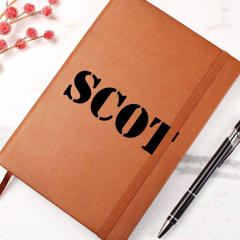 Scot - Vegan Leather Journal