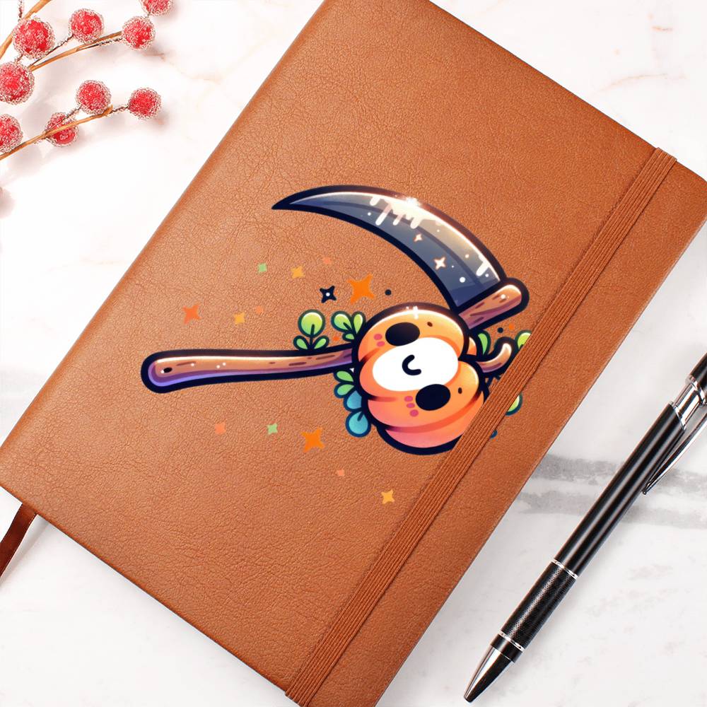 Cute Halloween Sticker 063 - Vegan Leather Journal