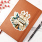 Luxury Wedding Decor Sticker 030 - Vegan Leather Journal