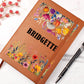 Bridgette (Botanical Blooms) - Vegan Leather Journal