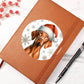 Christmas Dog - Vizsla - Vegan Leather Journal