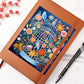 Birds And Floral Design 099 - Vegan Leather Journal