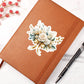 Luxury Wedding Decor Sticker 020 - Vegan Leather Journal