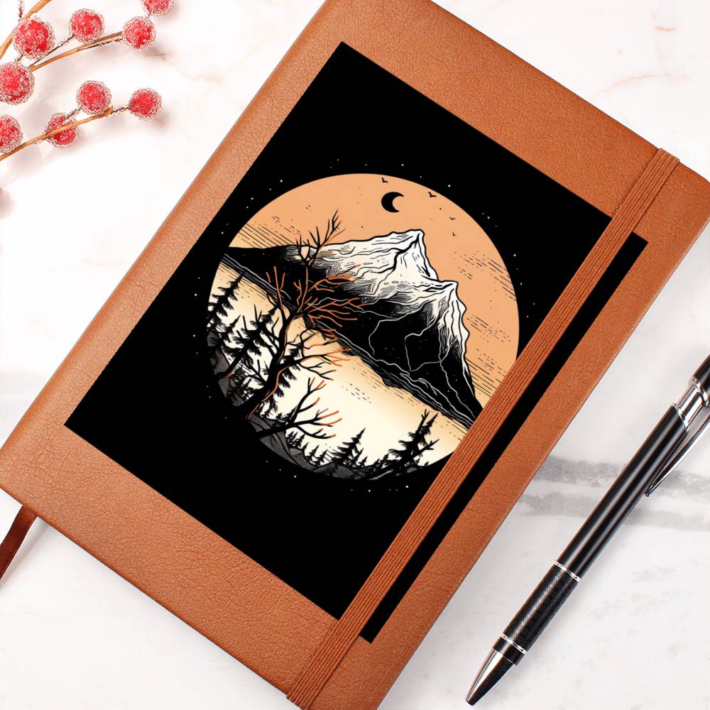 Minimalist BOHO Art 091 - Vegan Leather Journal