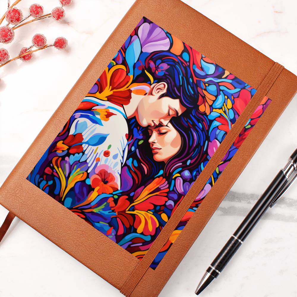 Valentine's Day Art 439 - Vegan Leather Journal