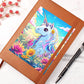 Cute Unicorn 072 - Vegan Leather Journal