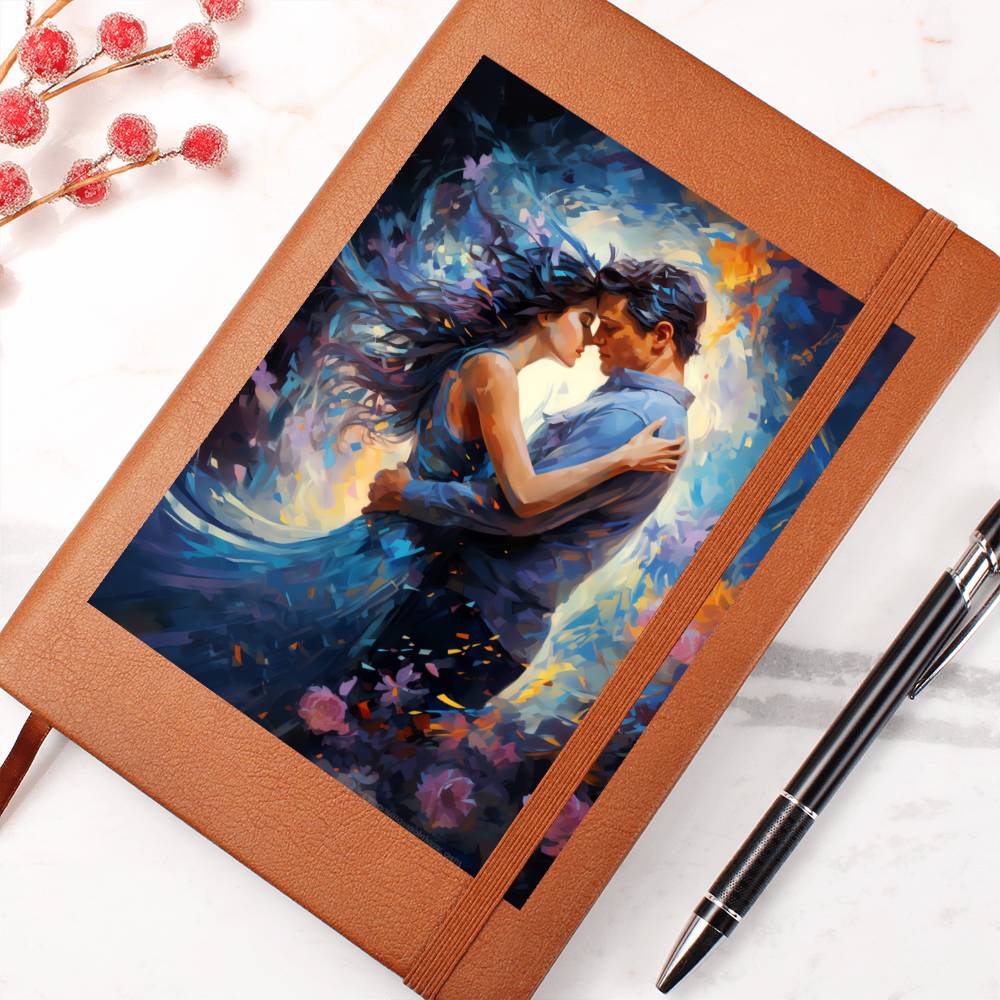 Valentine's Day Art 068 - Vegan Leather Journal