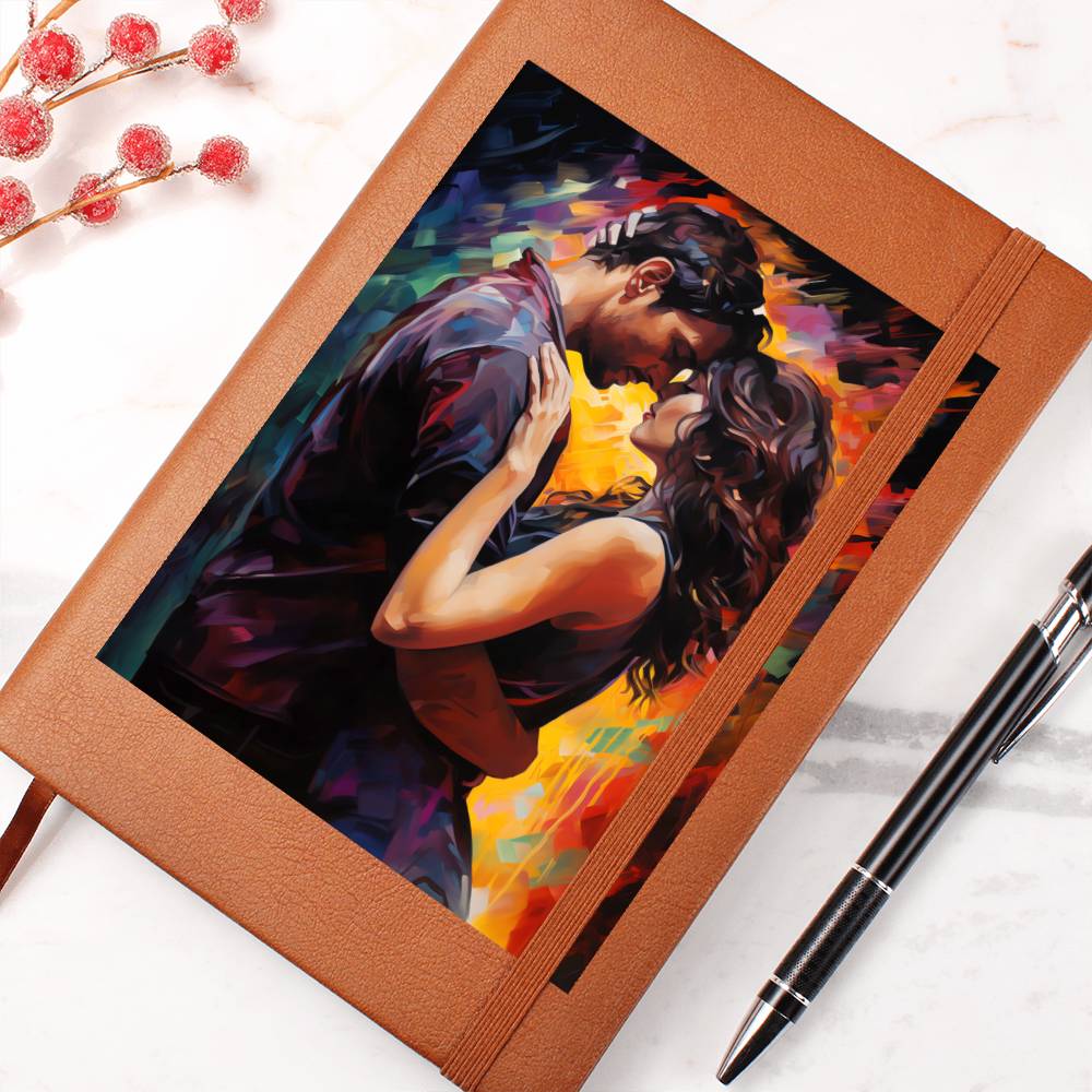 Valentine's Day Art 480 - Vegan Leather Journal