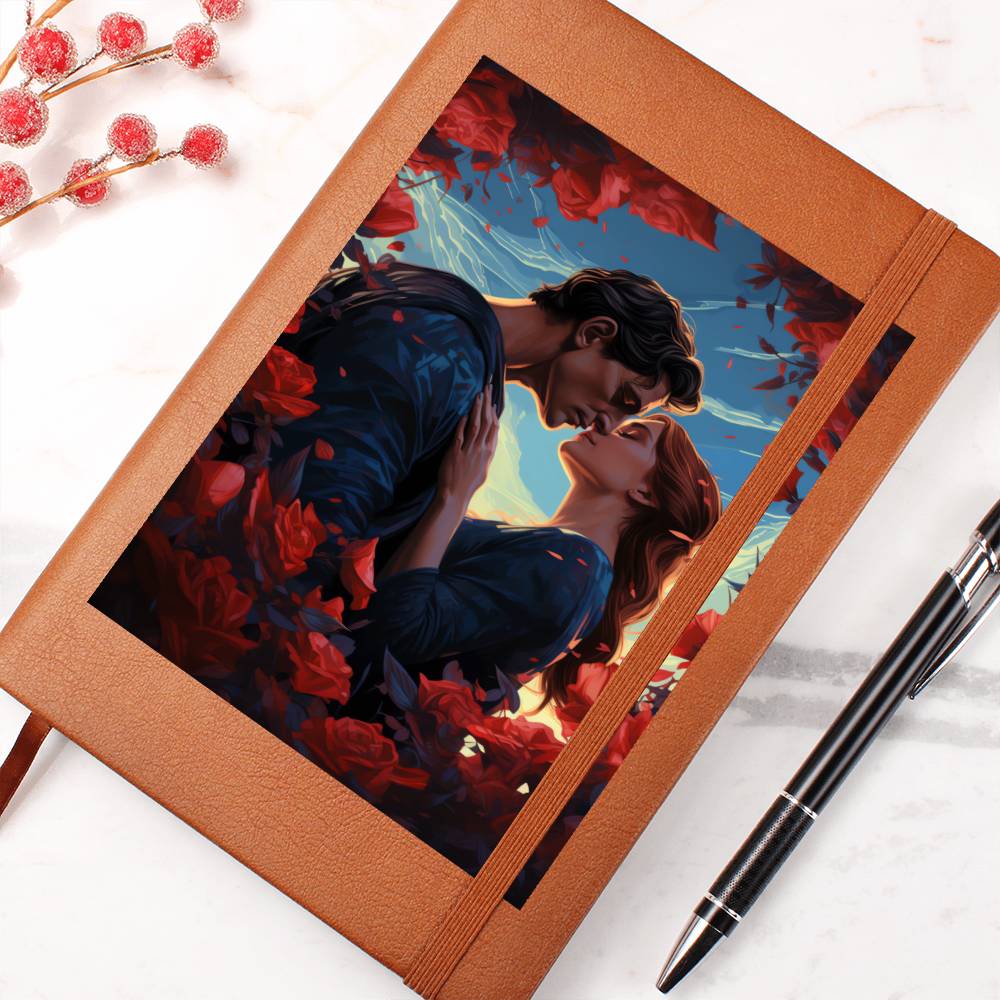 Valentine's Day Art 170 - Vegan Leather Journal