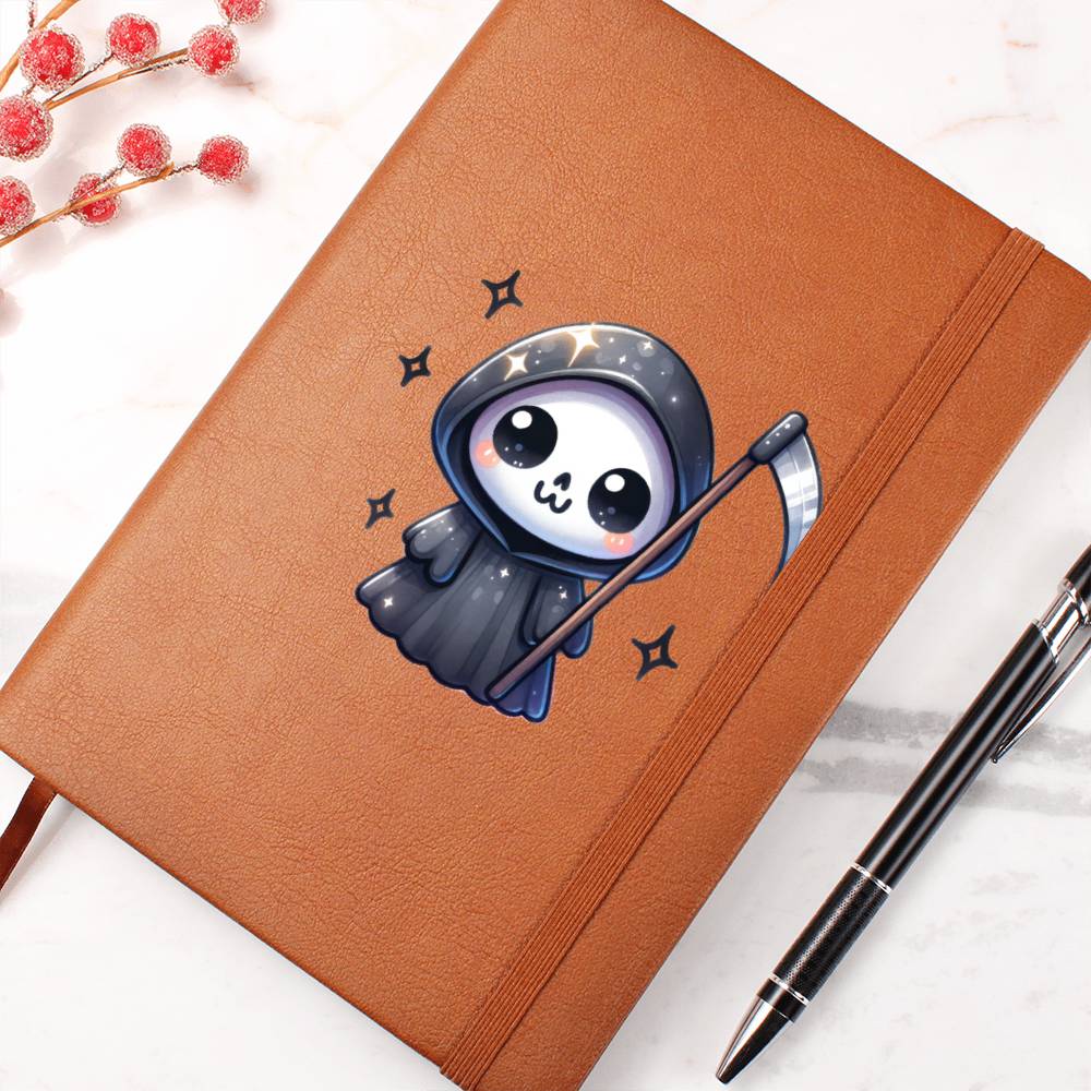 Cute Halloween Sticker 062 - Vegan Leather Journal