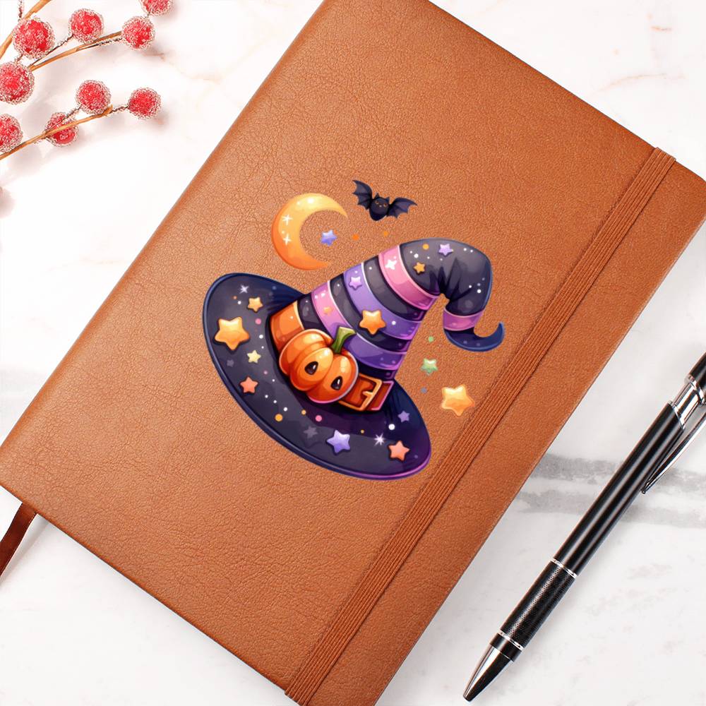 Cute Halloween Sticker 050 - Vegan Leather Journal