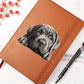 Neapolitan Mastiff Peeking - Vegan Leather Journal